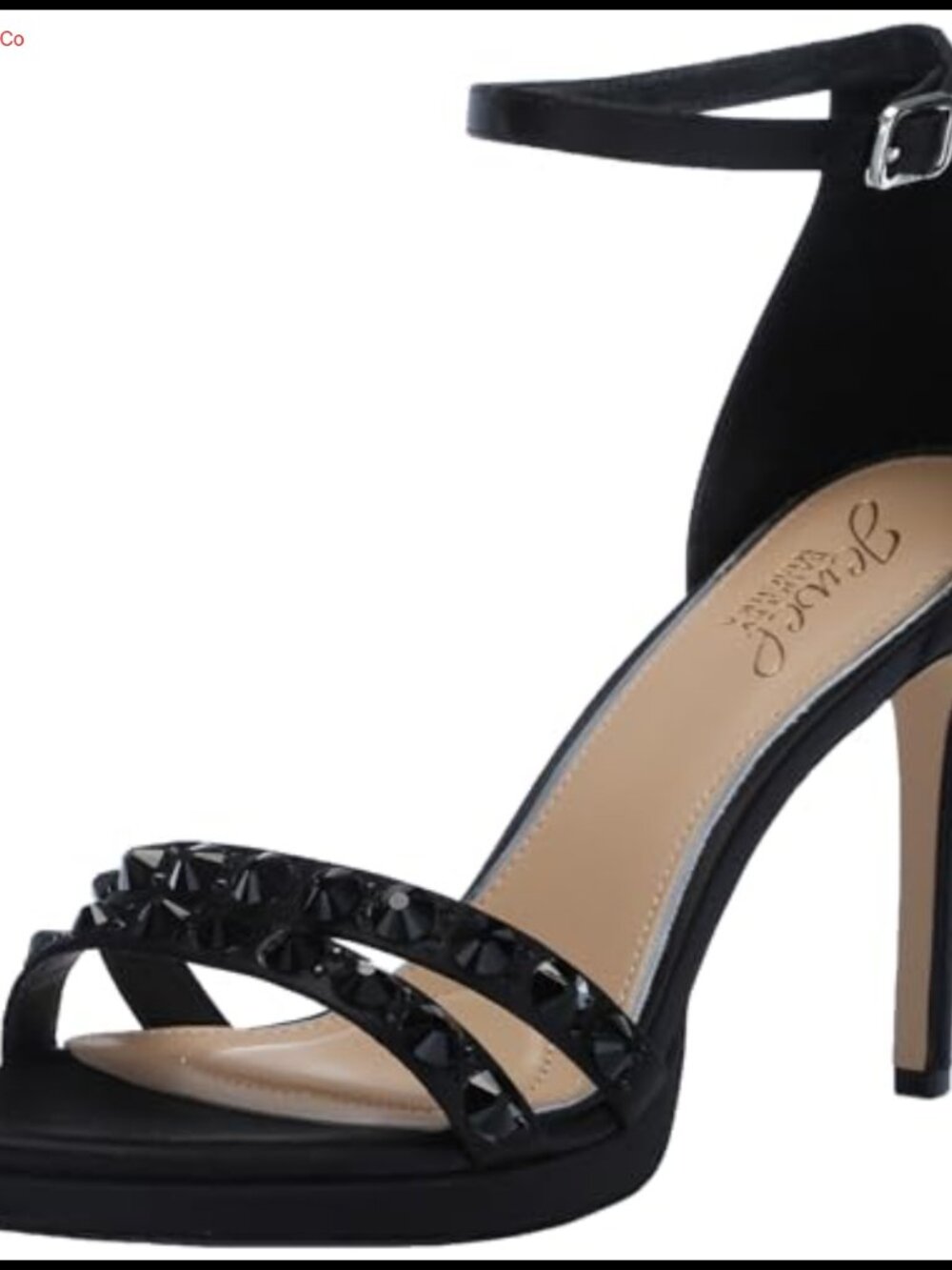 Satin Platform Heeled Sandals Ankle Strap Padded Comfort